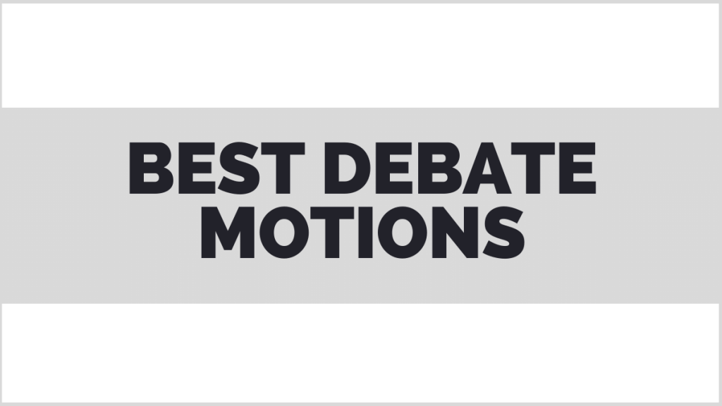 Best debatable topics with argument examples for 2023