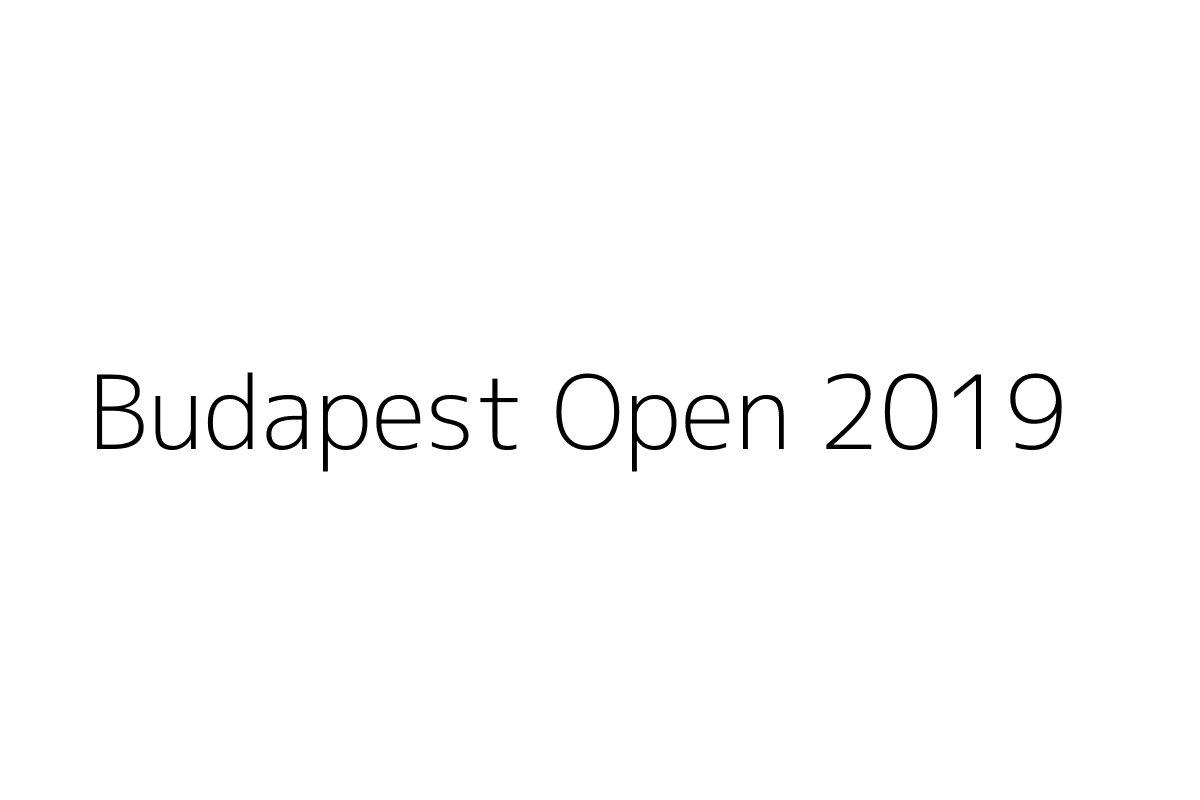 Budapest Open 2019