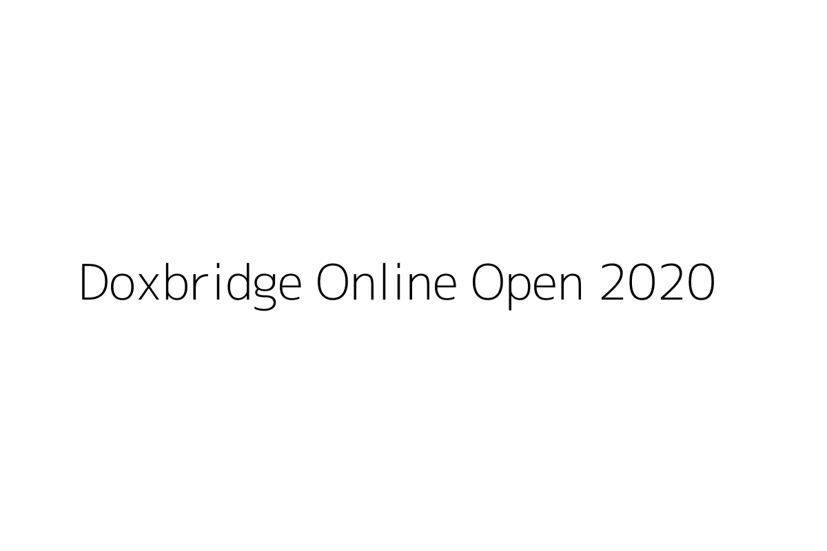 Doxbridge Online Open 2020