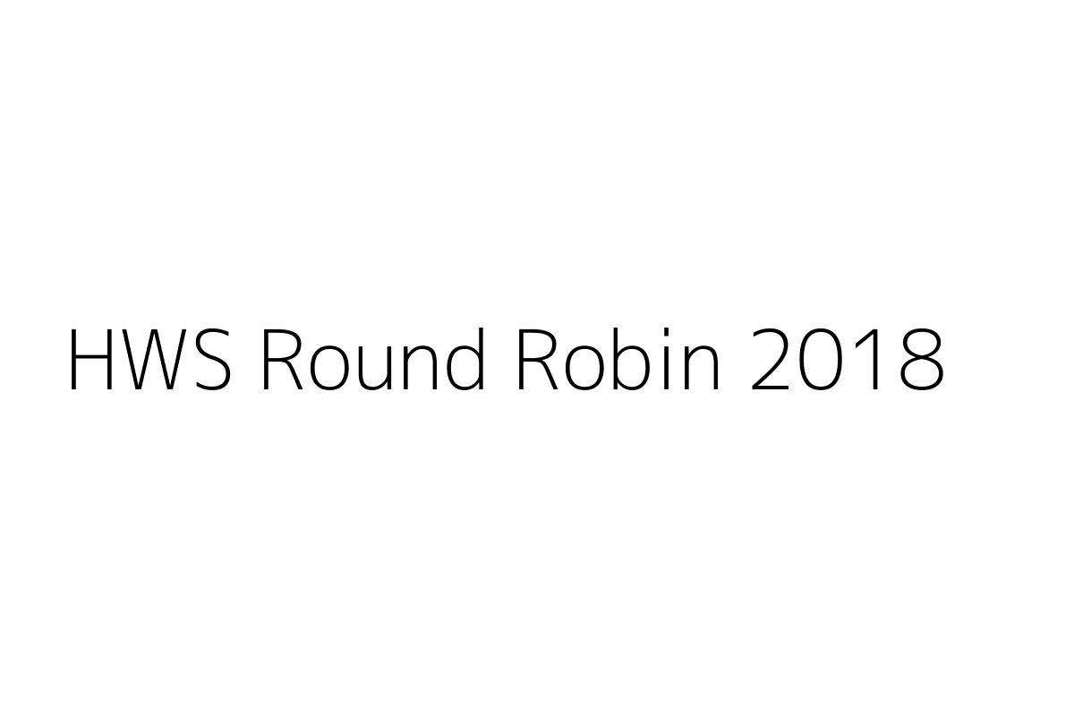 HWS Round Robin 2018