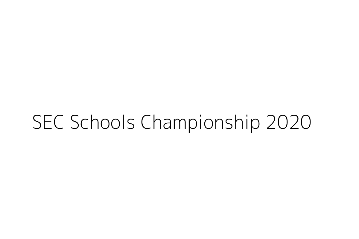 SEC Schools Championship 2020