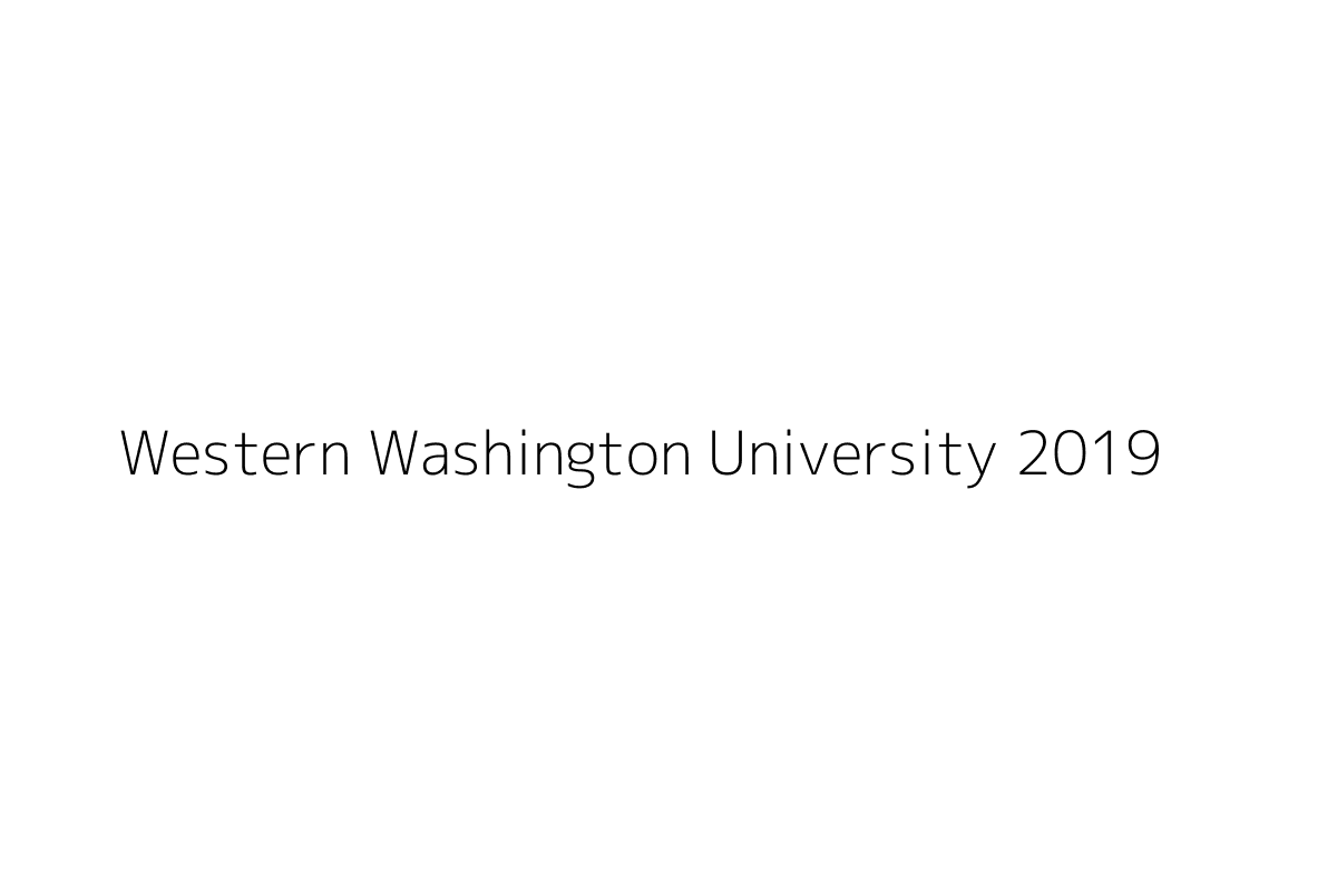 Western Washington University 2019