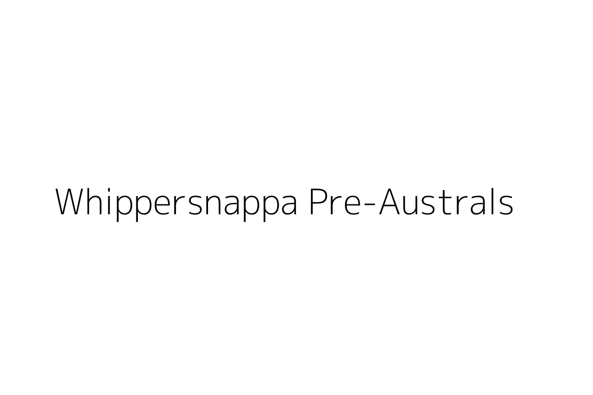 Whippersnappa Pre-Australs